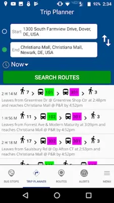 DART Transit android App screenshot 4